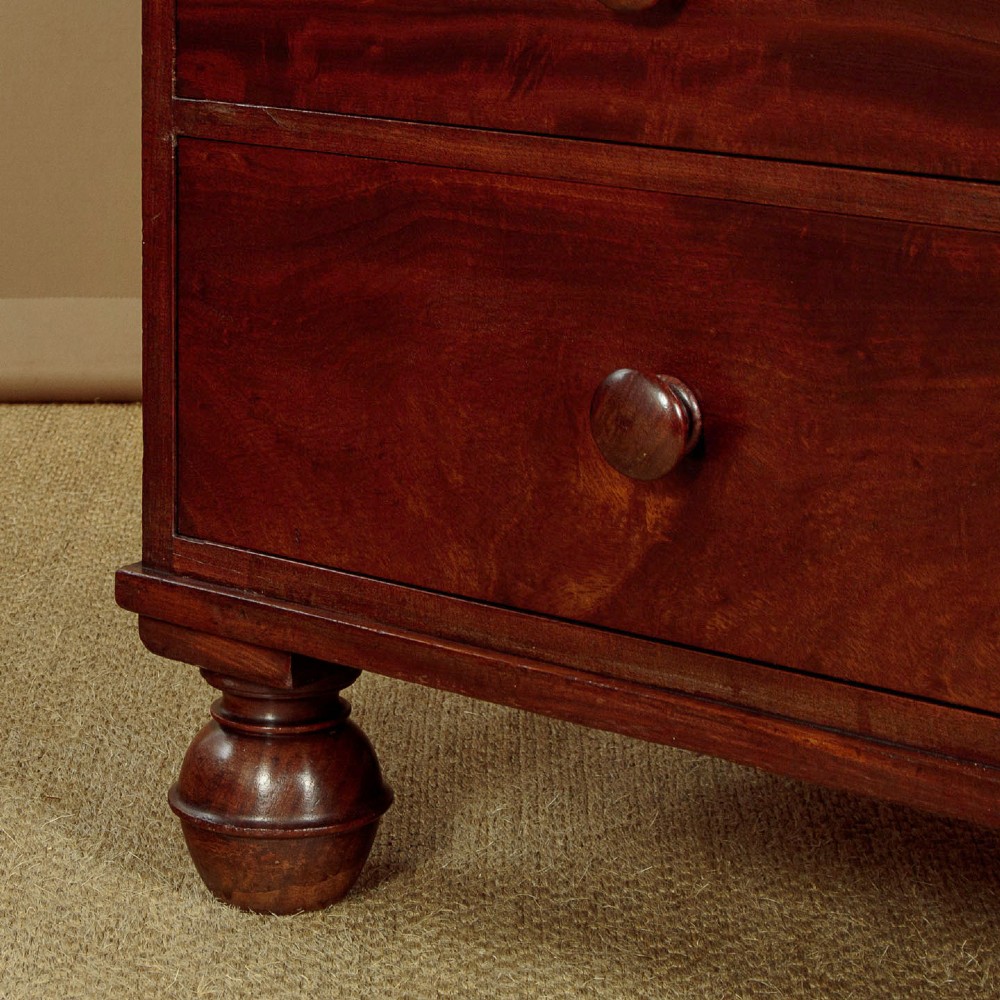 Mahogany Wardrobe or Linen Press c.1860 View XIV