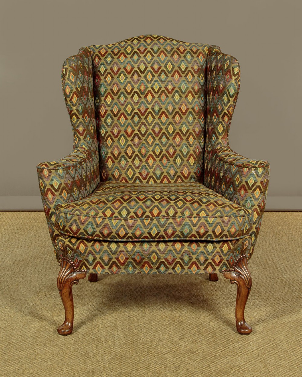 Pair of Wingback Armchairs c.1930 View III