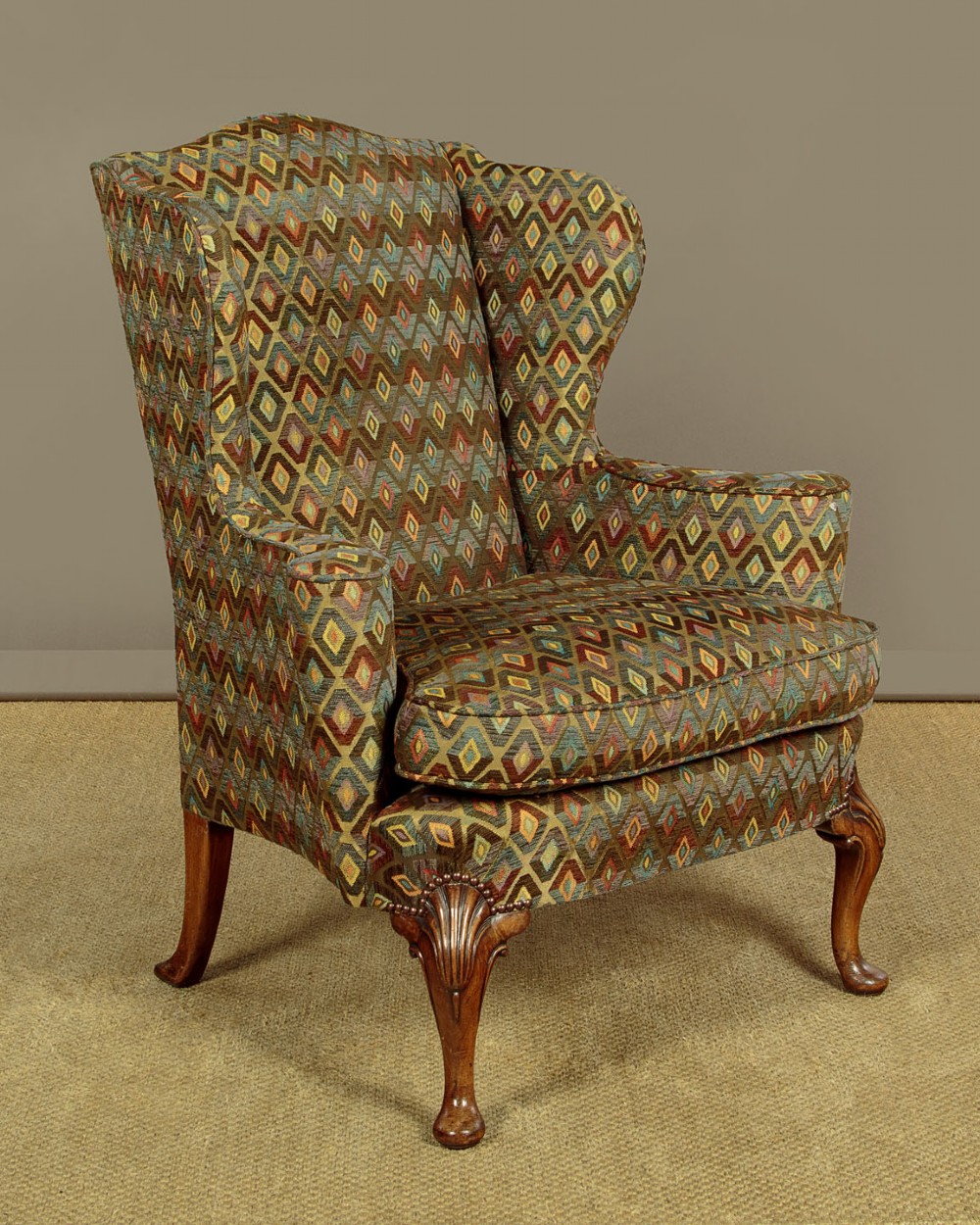 Pair of Wingback Armchairs c.1930 View IV