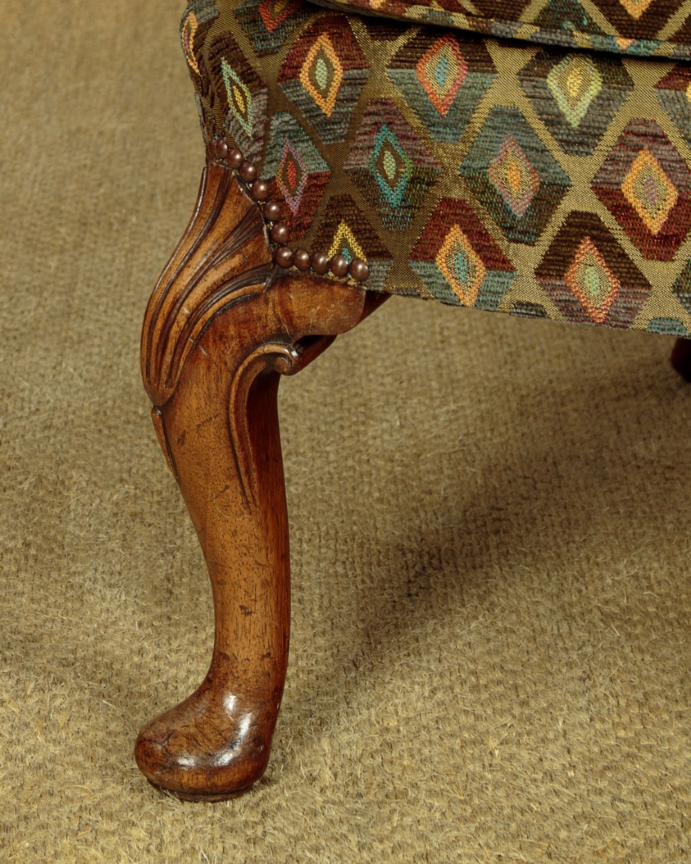 Pair of Wingback Armchairs c.1930 View XII