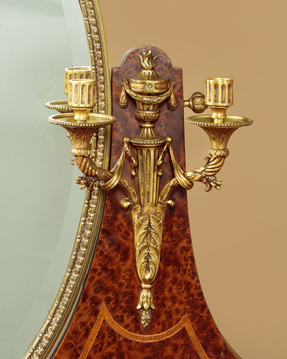 French Amboyna & Gilt Dressing Table c.1930 View VI