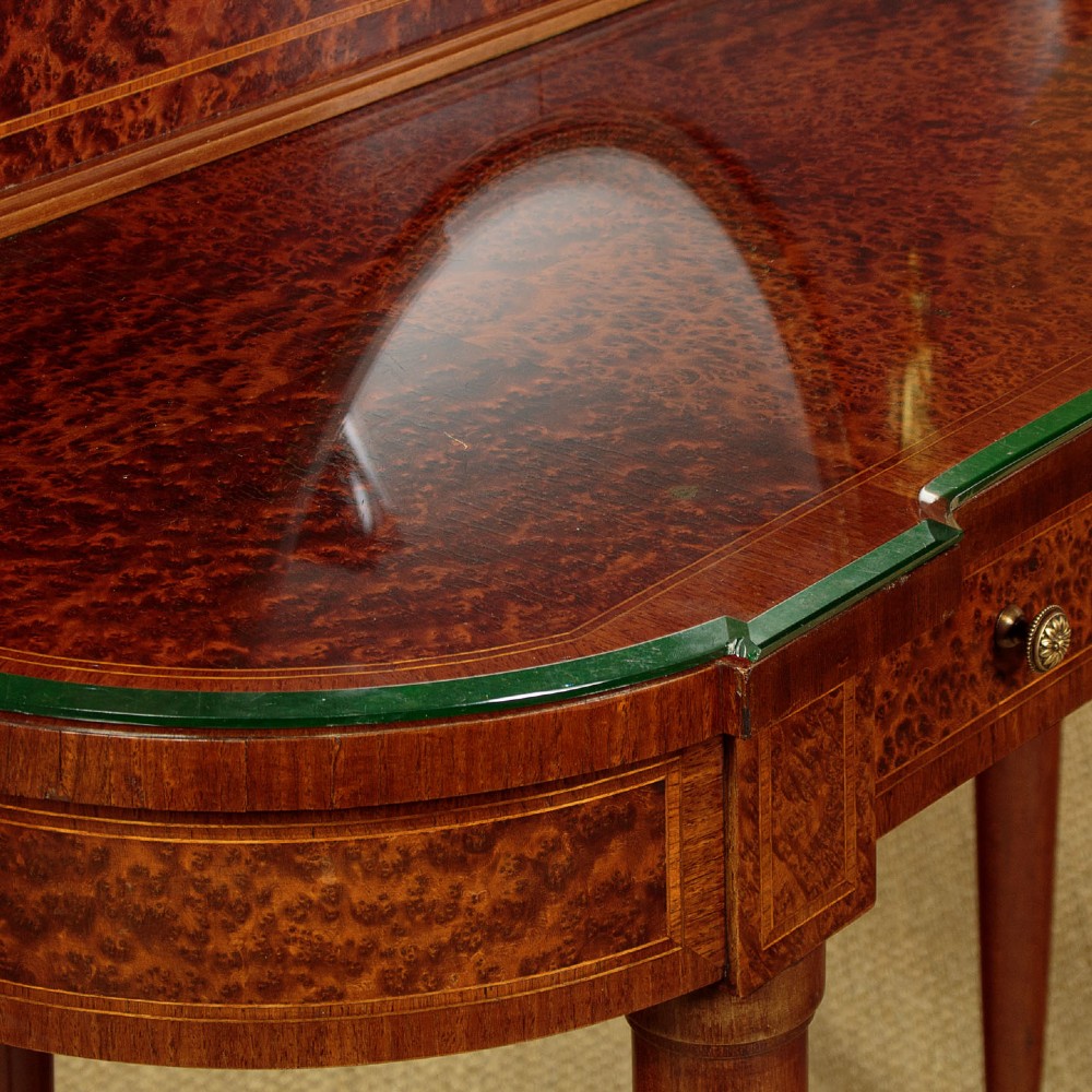 French Amboyna & Gilt Dressing Table c.1930 View VIII