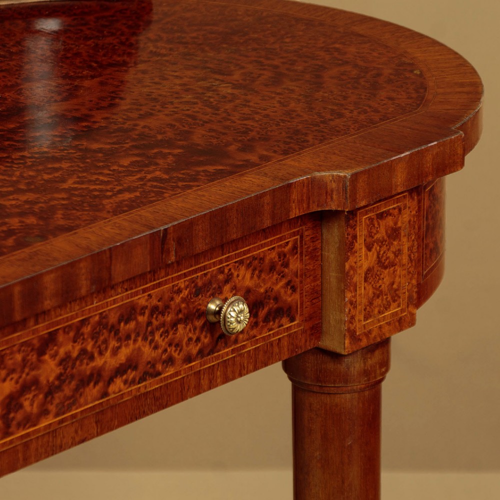 French Amboyna & Gilt Dressing Table c.1930 View XI