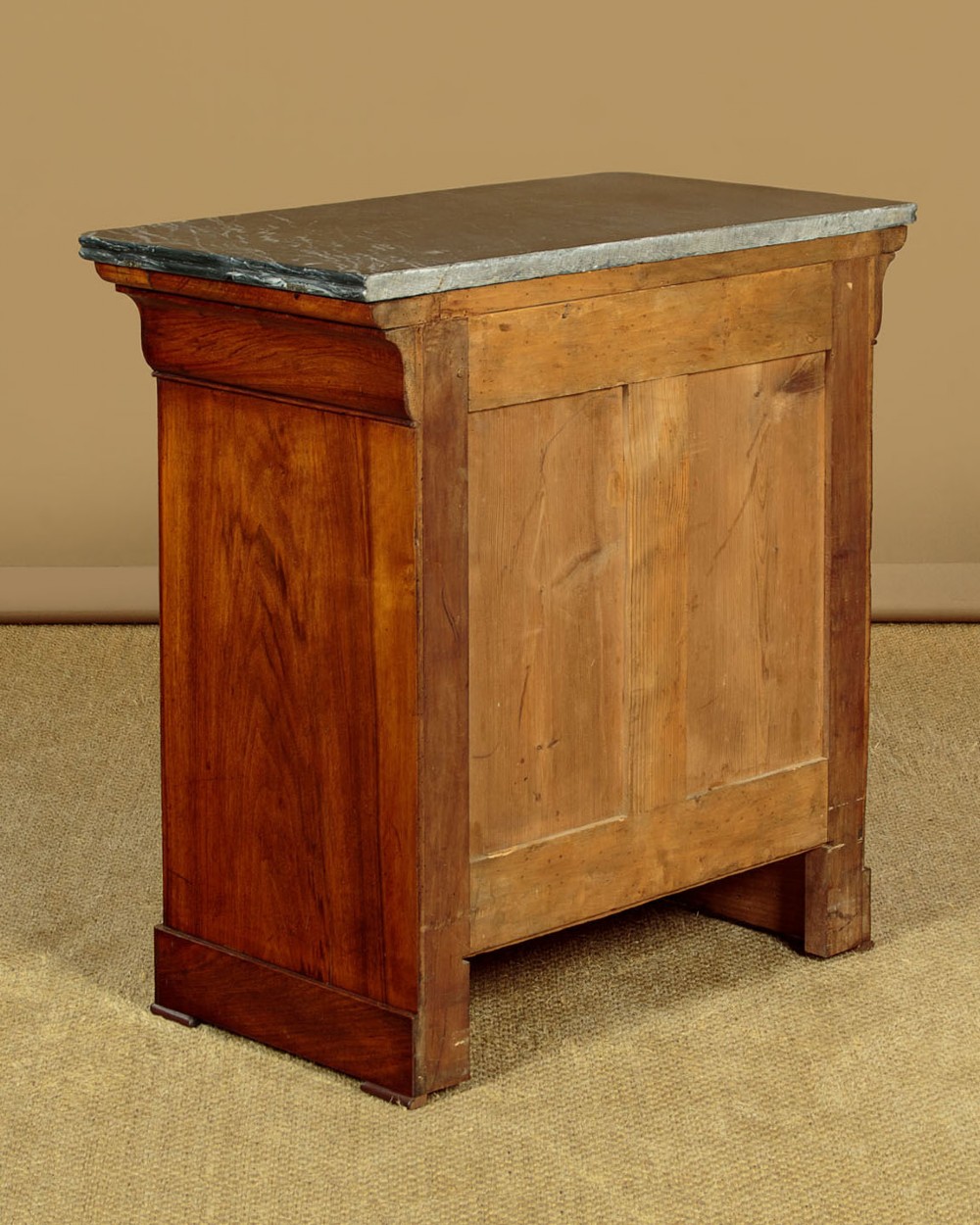 Small Burr Walnut Commode c.1840 View XIII