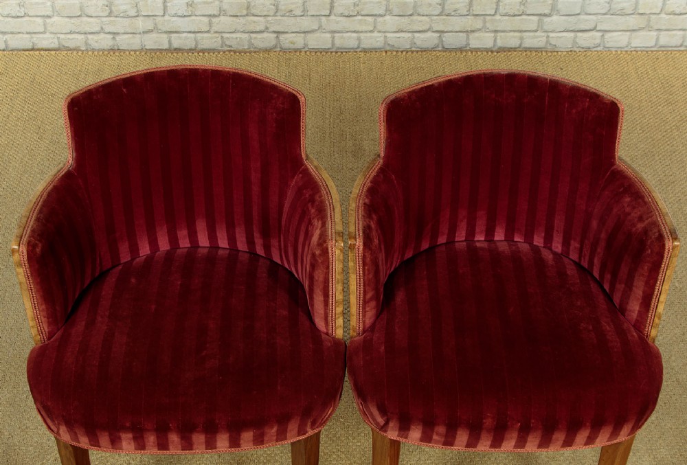 Pair of Art Deco Armchairs c.1930 View III