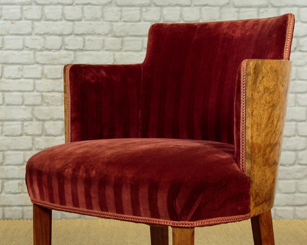 Pair of Art Deco Armchairs c.1930 View X