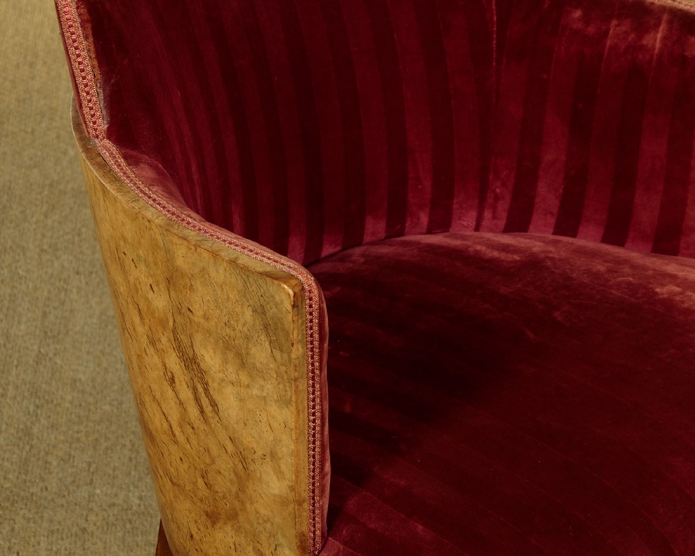 Pair of Art Deco Armchairs c.1930 View XI