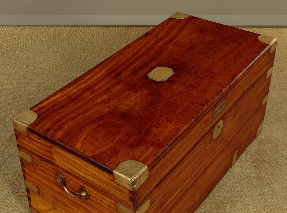 Camphorwood Campaign Chest c.1880 View VI