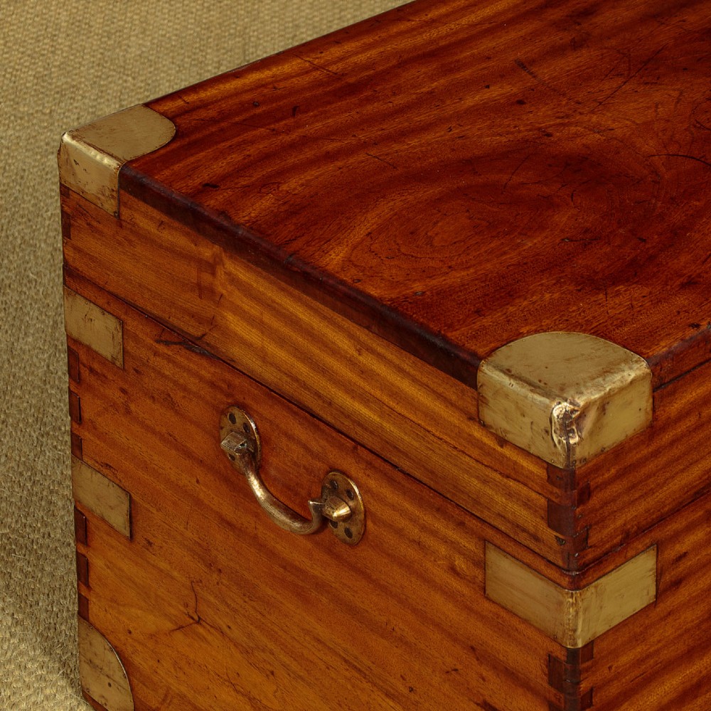 Camphorwood Campaign Chest c.1880 View VIII