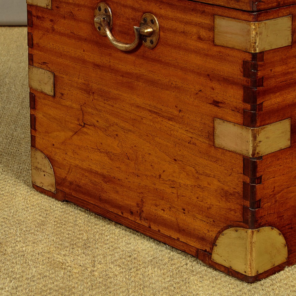 Camphorwood Campaign Chest c.1880 View XIV