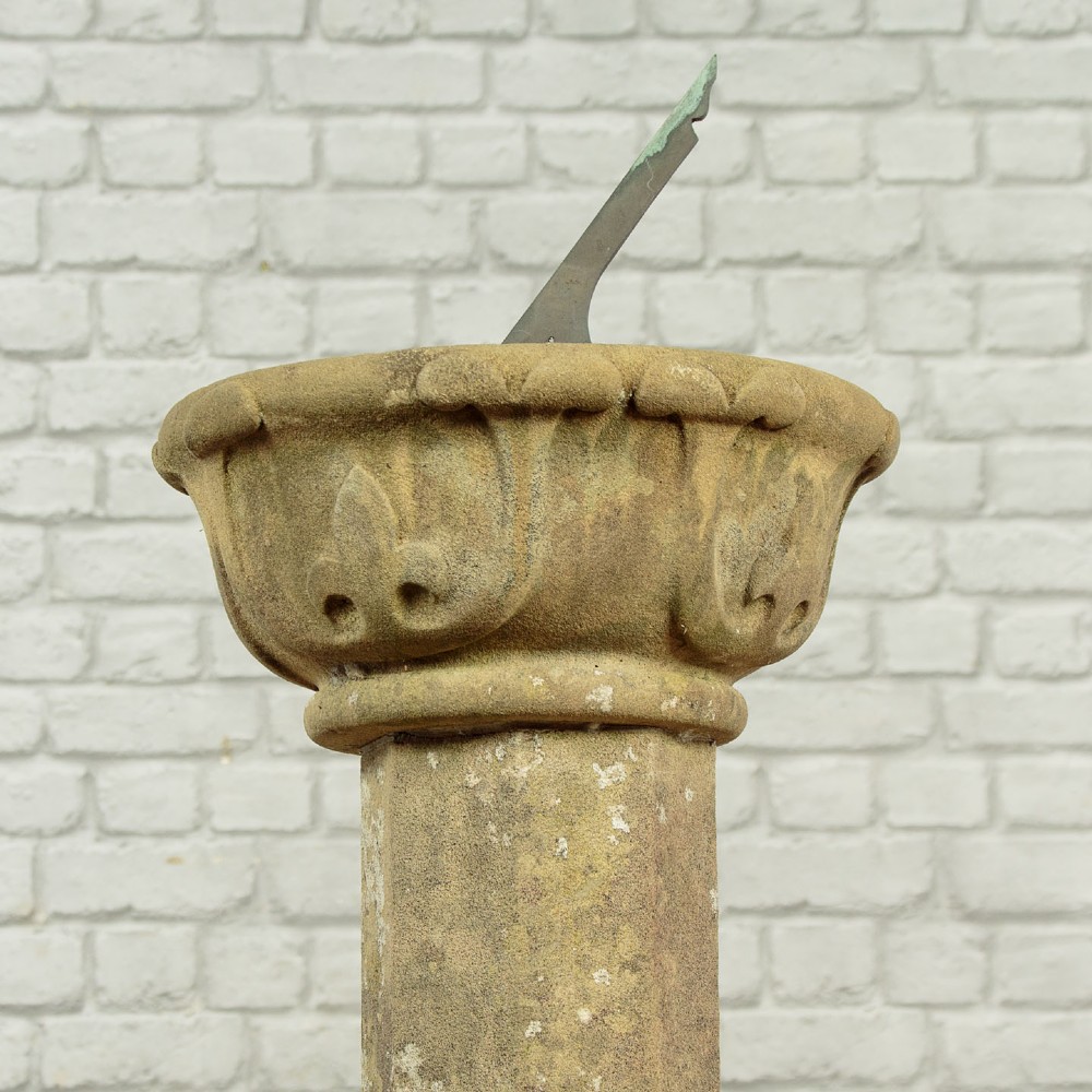Stone Garden Sundial c.1930 View V