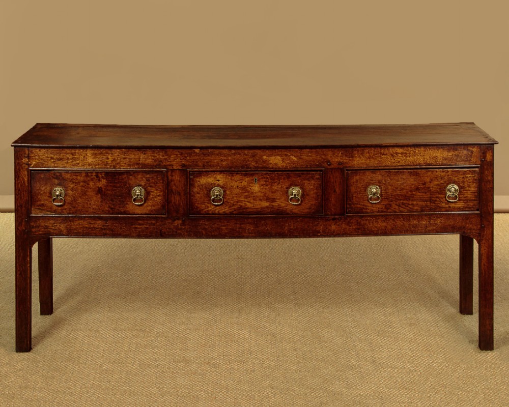 Small Oak Dresser Base c.1750