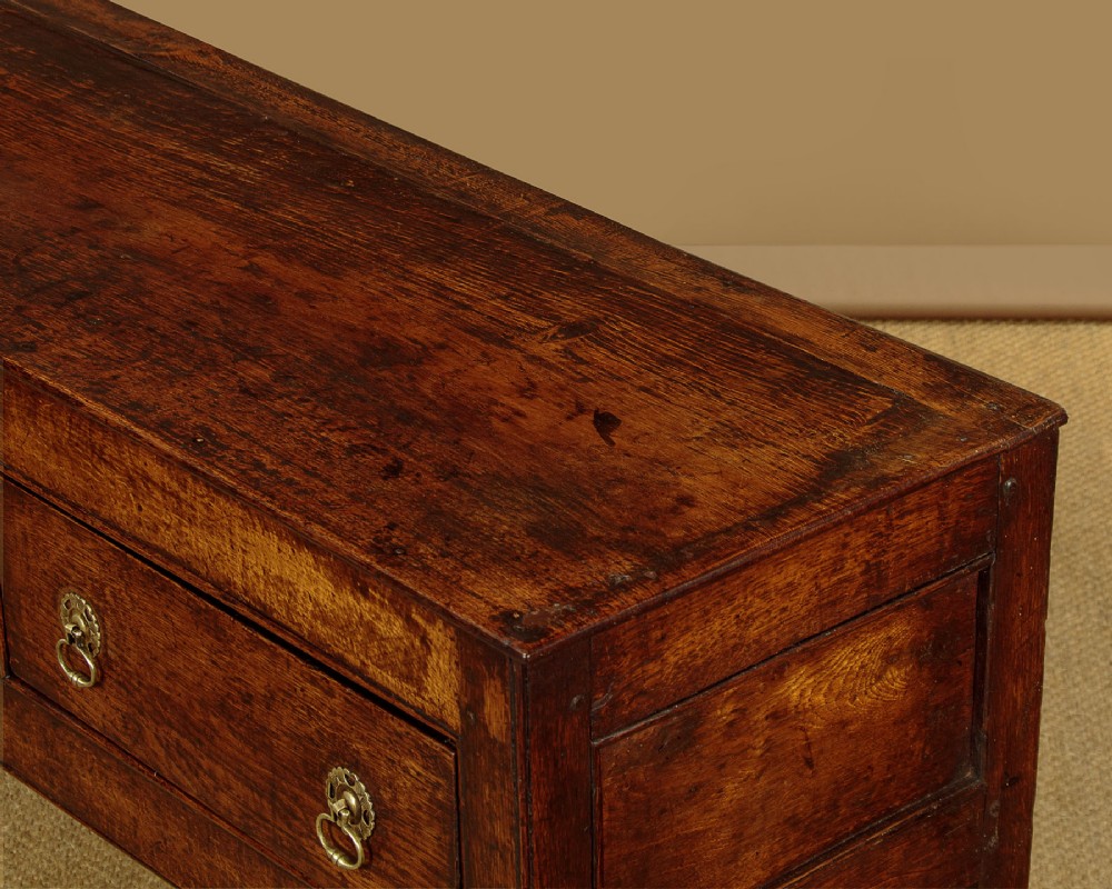 Small Oak Dresser Base c.1750 View VIII