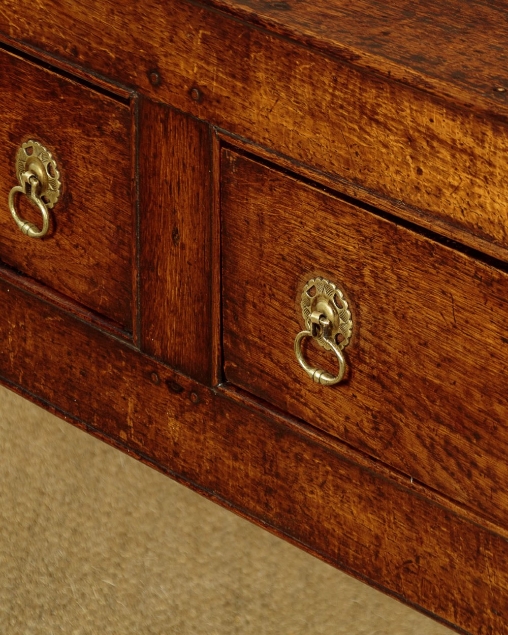 Small Oak Dresser Base c.1750 View X