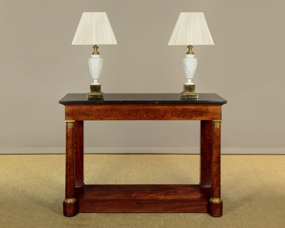 French Empire Console Table c.1860 View II
