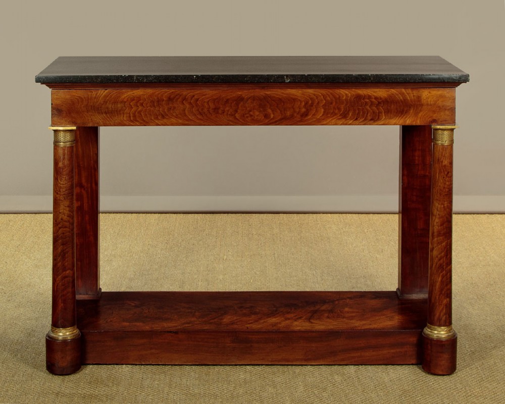 French Empire Console Table c.1860 View III