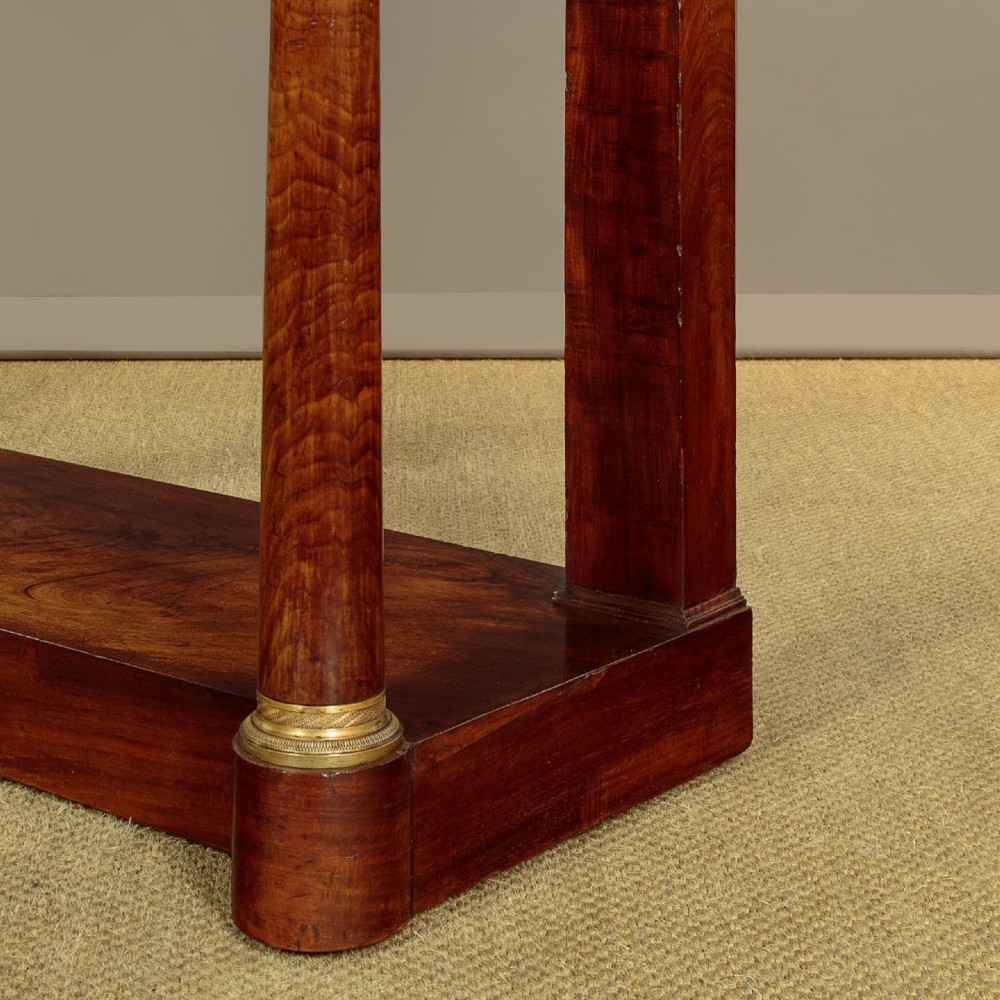 French Empire Console Table c.1860 View X