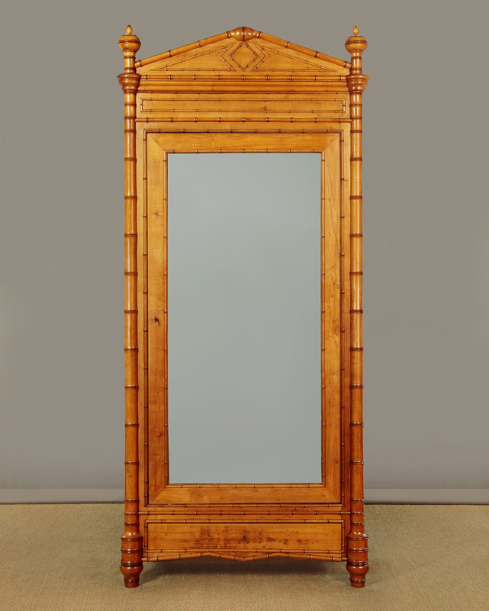 Faux Bamboo Wardrobe c.1890