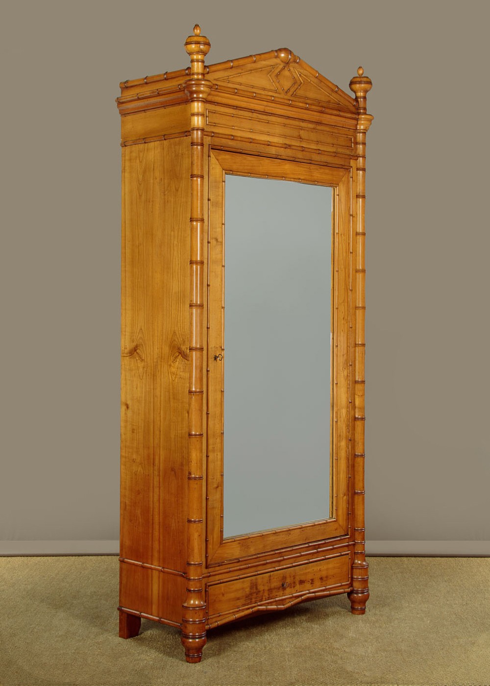 Faux Bamboo Wardrobe c.1890 View II