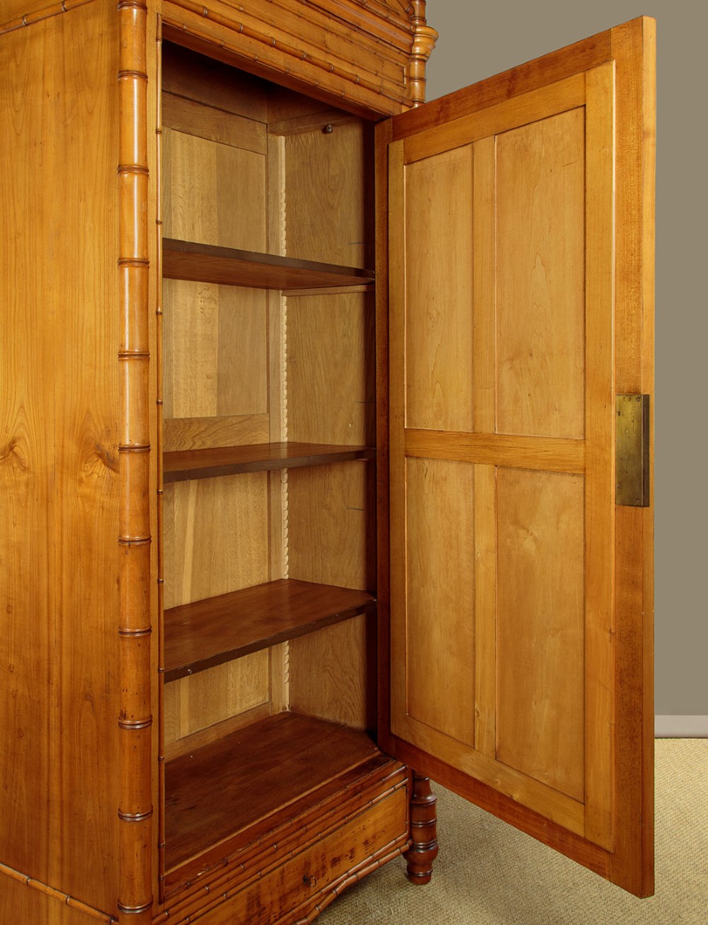 Faux Bamboo Wardrobe c.1890 View IX