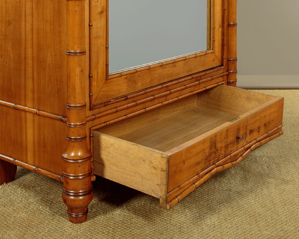 Faux Bamboo Wardrobe c.1890 View X