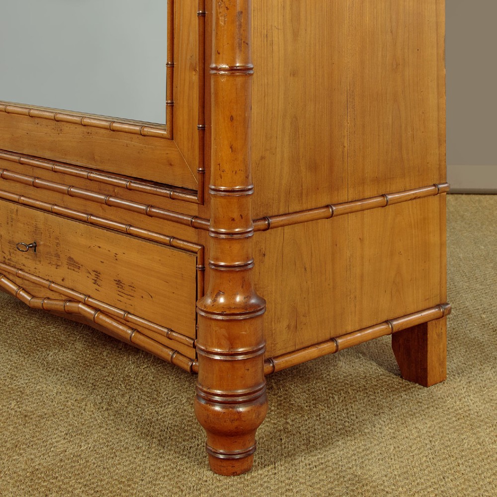 Faux Bamboo Wardrobe c.1890 View XII