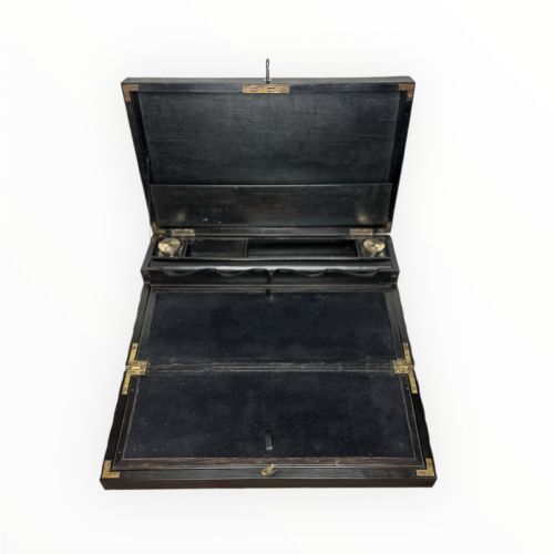 19THCENTURY SRI LANKAN EBONY WRITING SLOPE - ADDITIONAL PHOTO 3