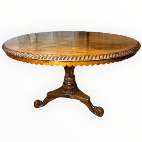 19THCENTURY CEYLONESE SATINWOOD CENTRE TABLE - ADDITIONAL PHOTO 3