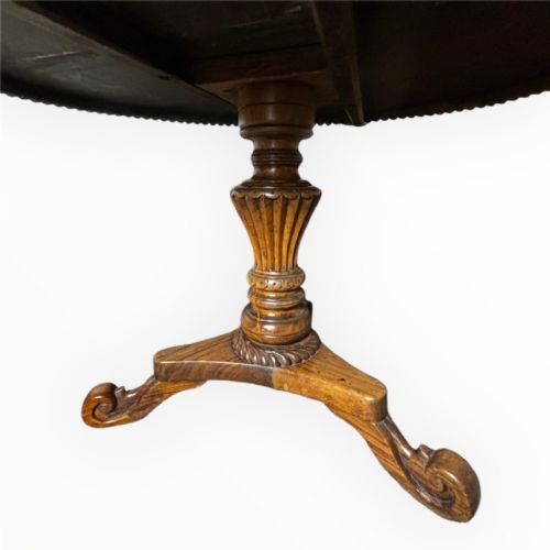 19THCENTURY CEYLONESE SATINWOOD CENTRE TABLE - ADDITIONAL PHOTO 4