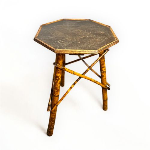 19TH CENTURY FAR EASTERN BAMBOO SIDE TABLE - ADDITIONAL PHOTO 5