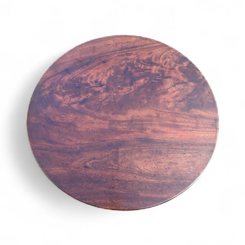 EARLY 19TH CENTURY MAHOGANY TRIPOD TIP TOP TABLE - ADDITIONAL PHOTO 2