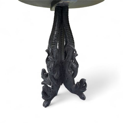19THCENTURY FAR EASTERN ROSEWOOD DRAGON TABLE - ADDITIONAL PHOTO 2