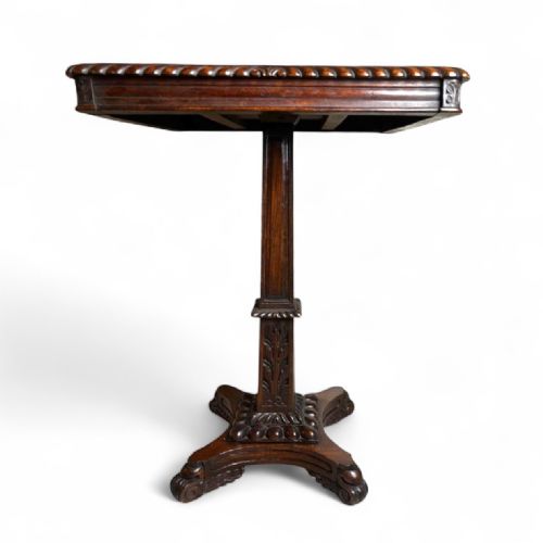 19THCENTURY PADOUK TILTTOP SIDE TABLE - ADDITIONAL PHOTO 4