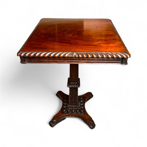 19THCENTURY PADOUK TILTTOP SIDE TABLE - ADDITIONAL PHOTO 2