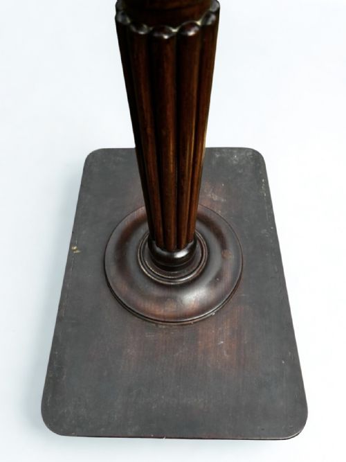 WILLIAM IV MAHOGANY TRAYTOP SIDE TABLE C1830 - ADDITIONAL PHOTO 3
