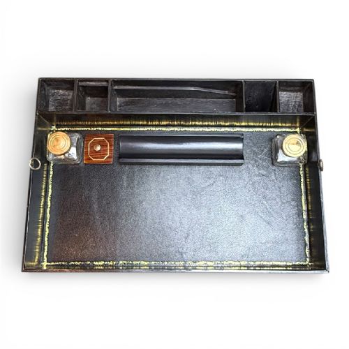 ANTIQUE 19TH CENTURY CHINESE ROSEWOOD HUANGHUALI WRITING BOX - ADDITIONAL PHOTO 10