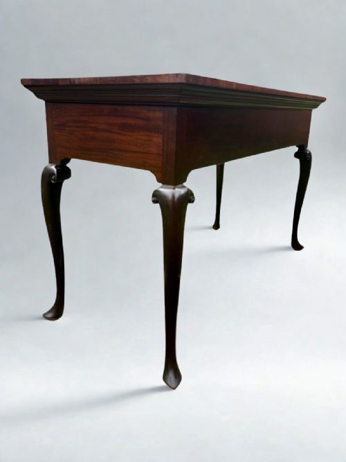 19THC MAHOGANY SIDE TABLE SERVING TABLE - ADDITIONAL PHOTO 2