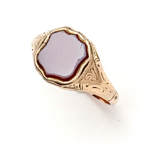 fig 1. 1888 Antique Victorian 9CT Rose Gold
