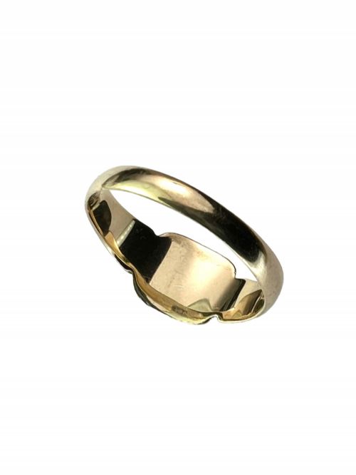 VINTAGE 9CT GOLD SIGNET RING - ADDITIONAL PHOTO 2