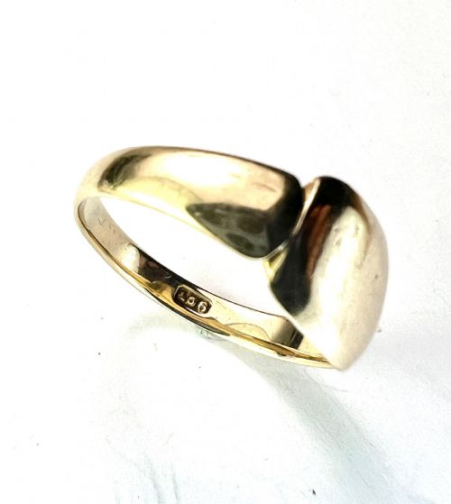 VINTAGE 9CT GOLD SIGNET RING - ADDITIONAL PHOTO 3