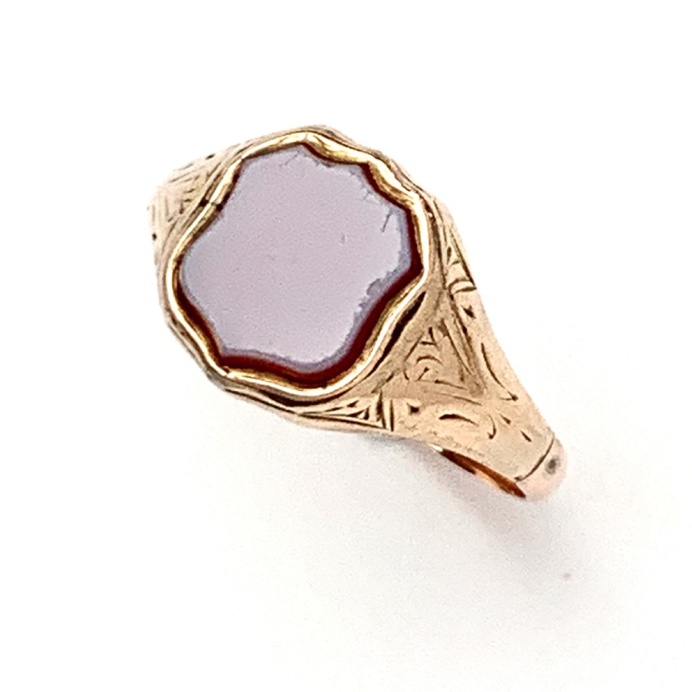 1888 Antique Victorian 9CT Rose Gold 