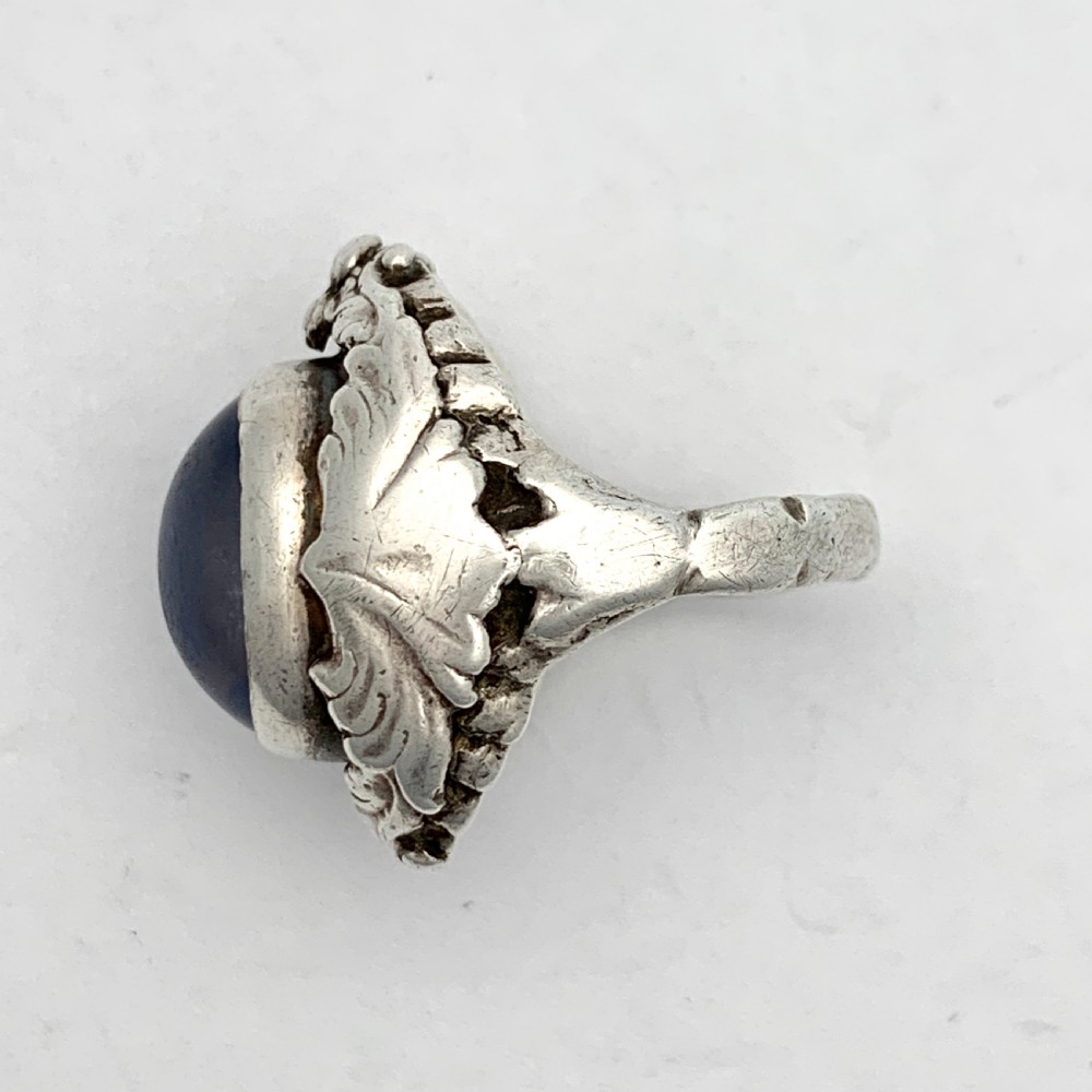 Edwardian Arts and Crafts Silver Quartz 