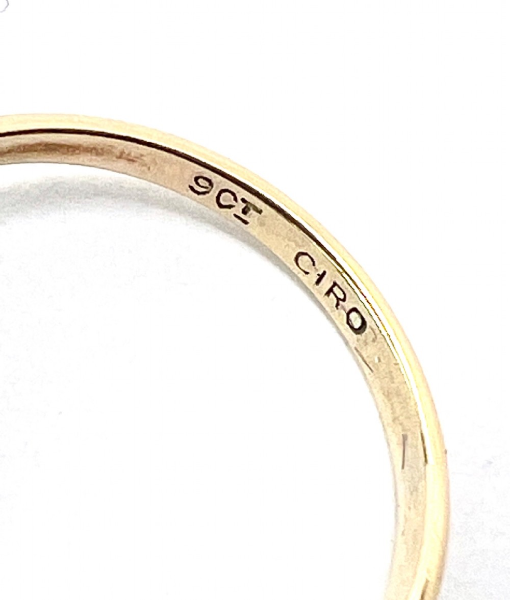 Vintage Gold and Silver Ciro Toi et Moi Crossover Ring View V