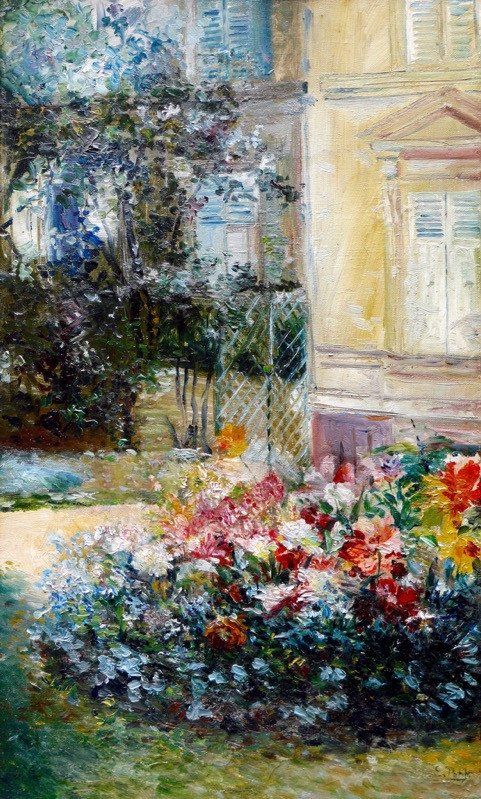 fig 1. EUGENE PETIT Oil on Canvas