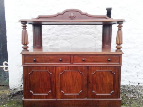 Victorian Mahogany Buffet Sideboard