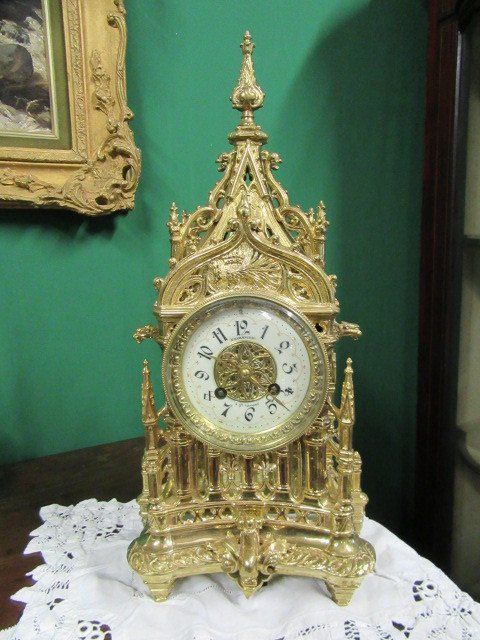 Fine 19th Cent French S Marti Cathederal Clock