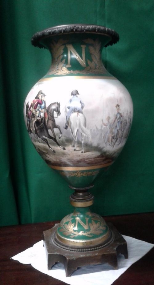 A Huge Early 19thcent Sevres Napoleon Urn