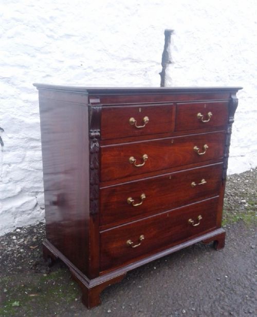 Victorian Mahogany Chest of Drawers ( Marsh Jones & Cribb )
