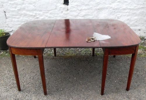 George 111 Inlaid Mahogany Dining Table