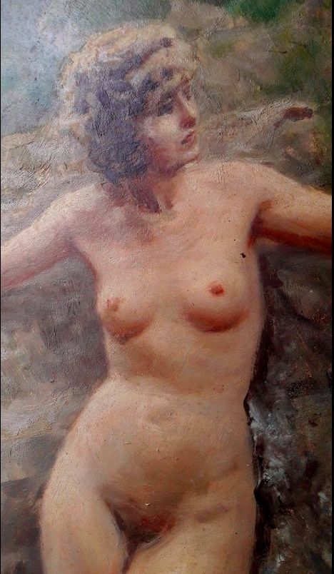 fig 2. Lucien Henri GRANDGERARD (1880-1970) Oil on board.